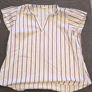 Maurices Multicolor Striped Top